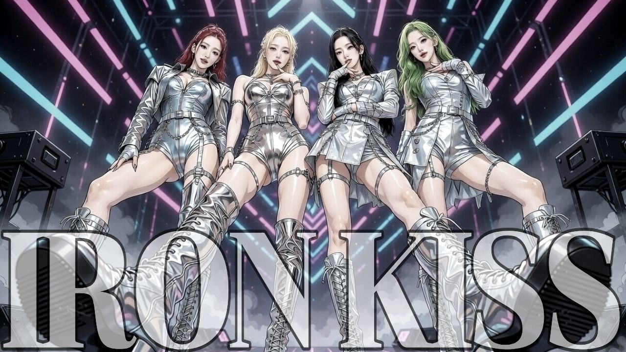 IRON KISS (Official Audio) | K-POP Girl Crush Song | Dark Pop Trap Music