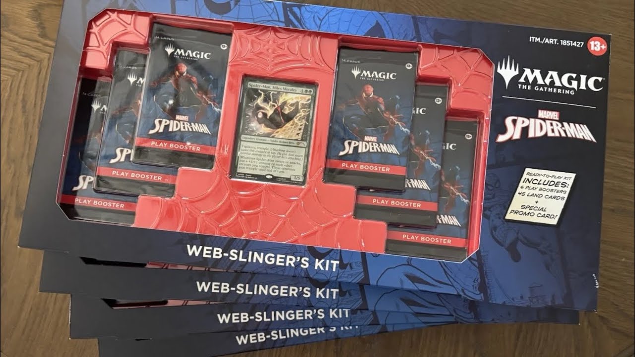 MTG X Marvel’s Spider-Man | Web-Slinger’s Kit from Costco Opening