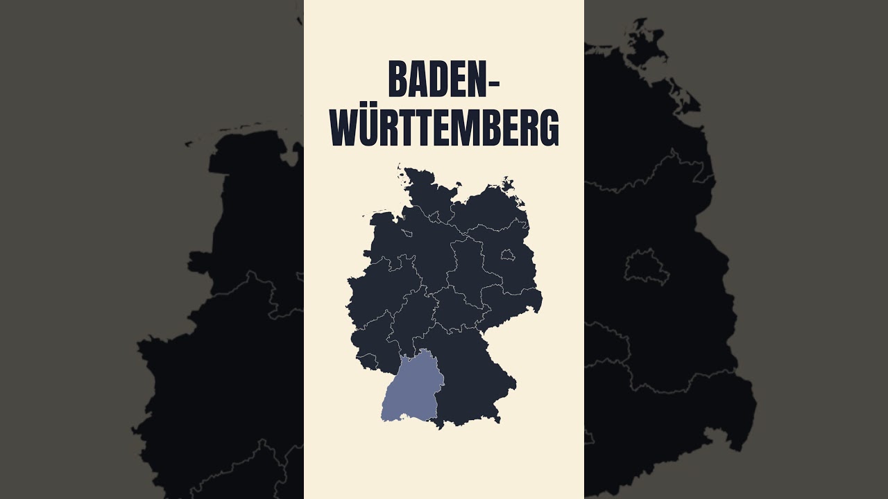 5 Biggest Cities of "Baden-Württemberg" 🏙 German Pronunciation