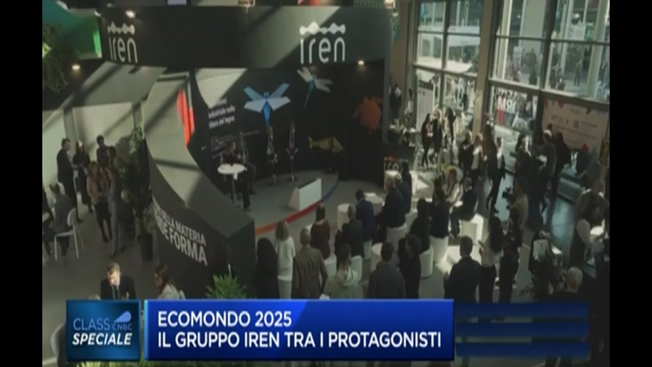 Il Presidente del Gruppo Iren Luca Dal Fabbro intervistato da ClassCNBC ad Ecomondo