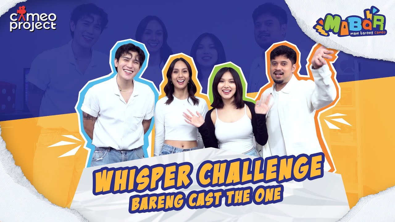 JULIAN JACOB, SHAKIRA JASMINE SUKSES BIKIN NASYA MARCELLA NGAMUK | WHISPER CHALLENGE
