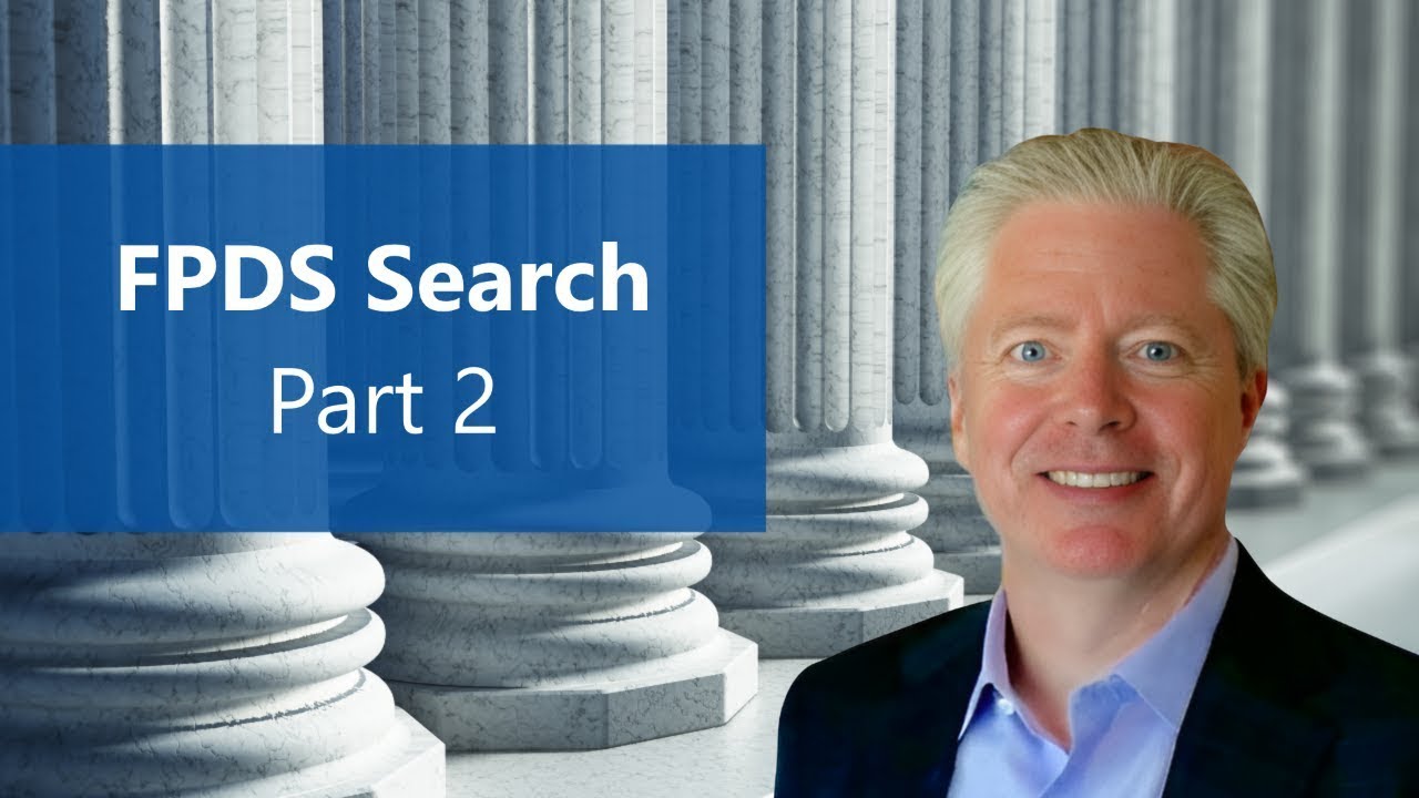Searching Federal Procurement Data System (FPDS) for Government Contracts