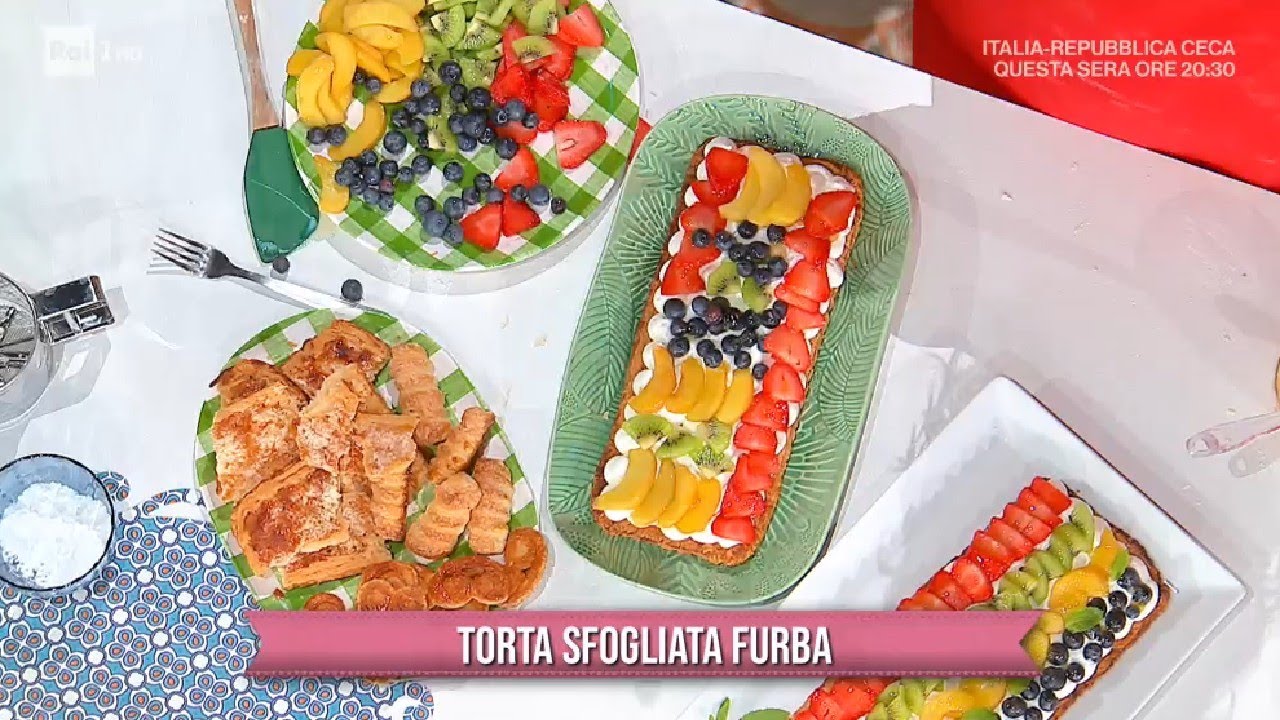 Torta sfogliata furba - E' sempre Mezzogiorno 04/06/2021