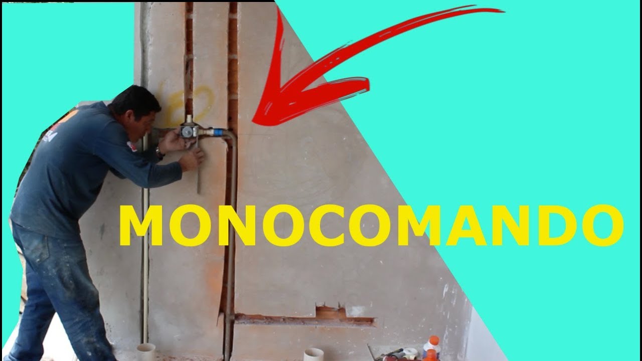 JÁ VIU BANHEIRO COM MONOCOMANDO? FAÇA VOCÊ PASSO A PASSO COMPLETO