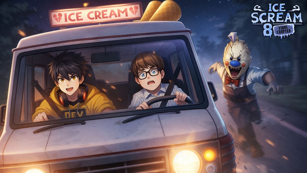 ICE SCREAM 8 | DEV BHAIYA ESCAPING EVIL ICE SCREAM MAN