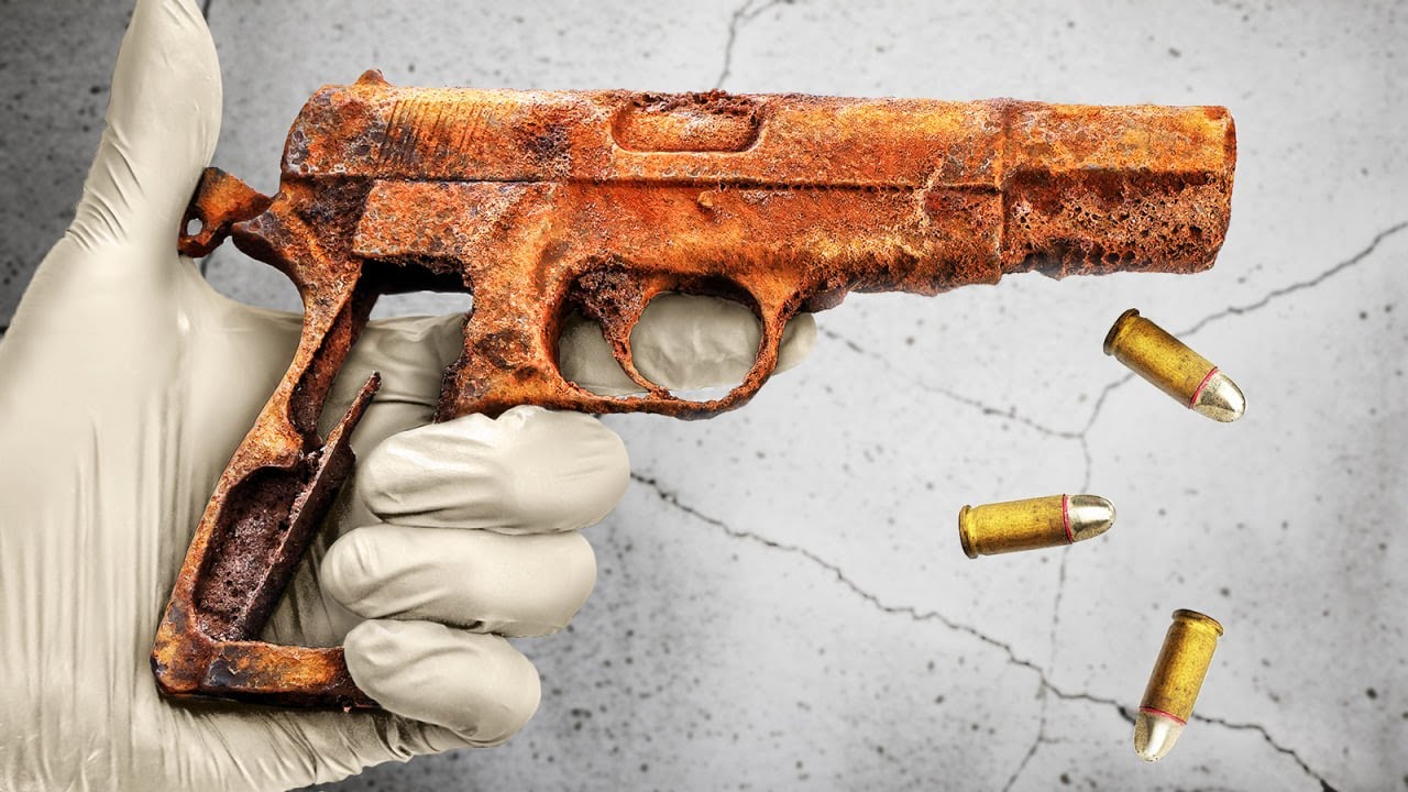 Browning Hi-Power 1937 | Реставрация старого пистолета