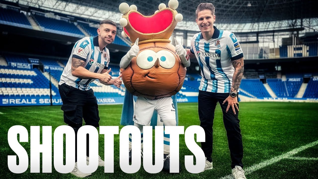 RETO | ⚽️ Shootouts con DJ MaRiio y Cacho01 | Real Sociedad & FC Pro Cup