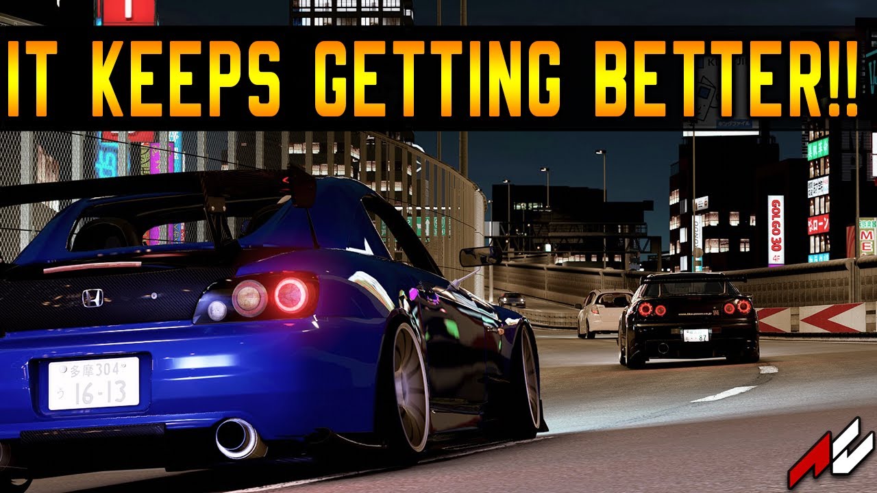 Самый безумный мод Assetto Corsa продолжает расти | Shutoko Revival Project