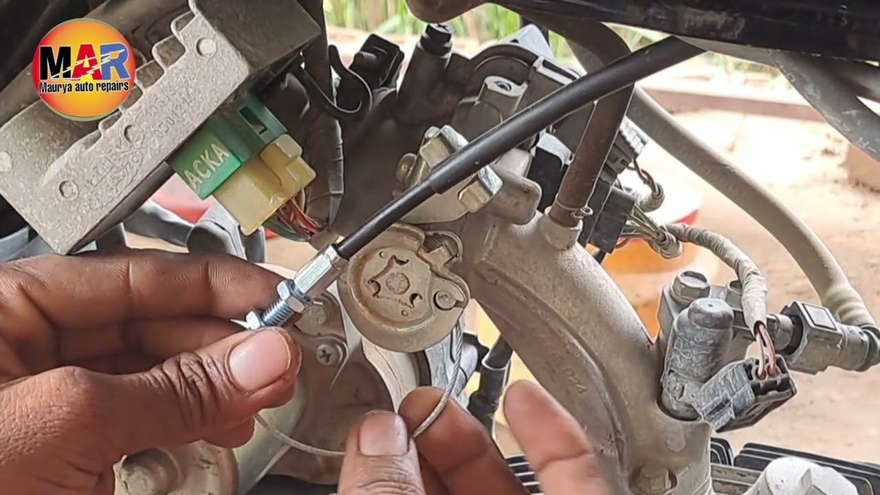 bike throttle cable problem//Splendor bs6 throtal cable problem// HF Deluxe throtal cable problem