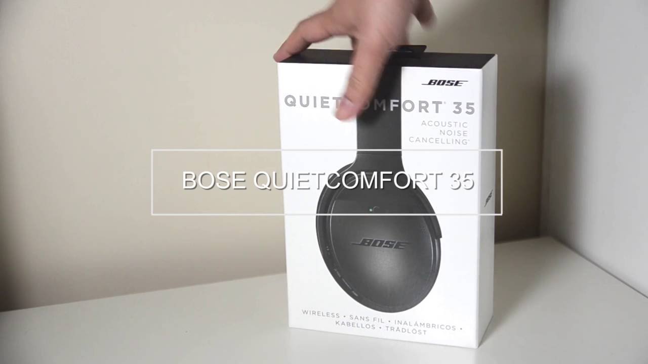 Bose QuietComfort 35 (QC35) Unboxing Video