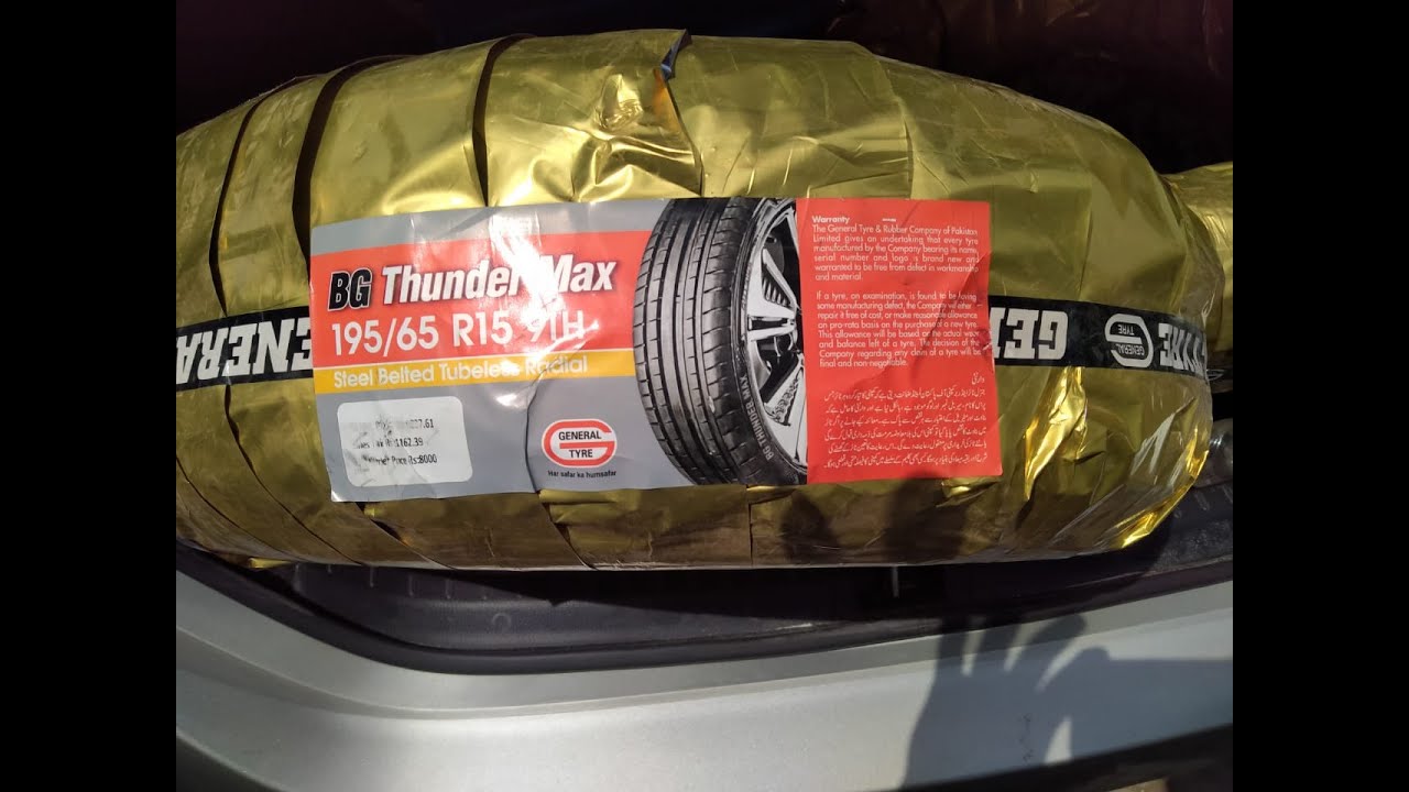 General Tyre Pakistan | Euro Star | BG Thunder Max | 195/65 R15 | 91H @OnTheRoads