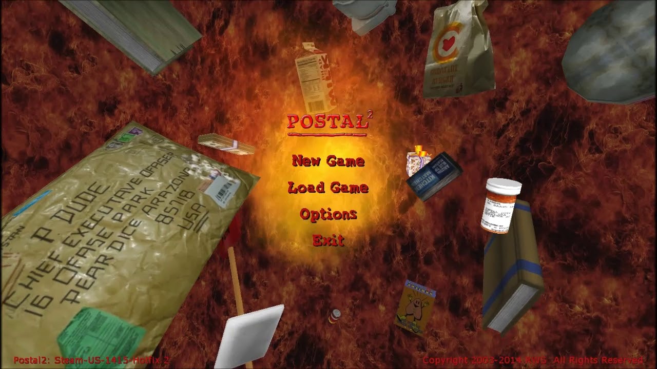1 Hour Of Postal II Menu Ambience | ASMR Retro Gaming Relaxation