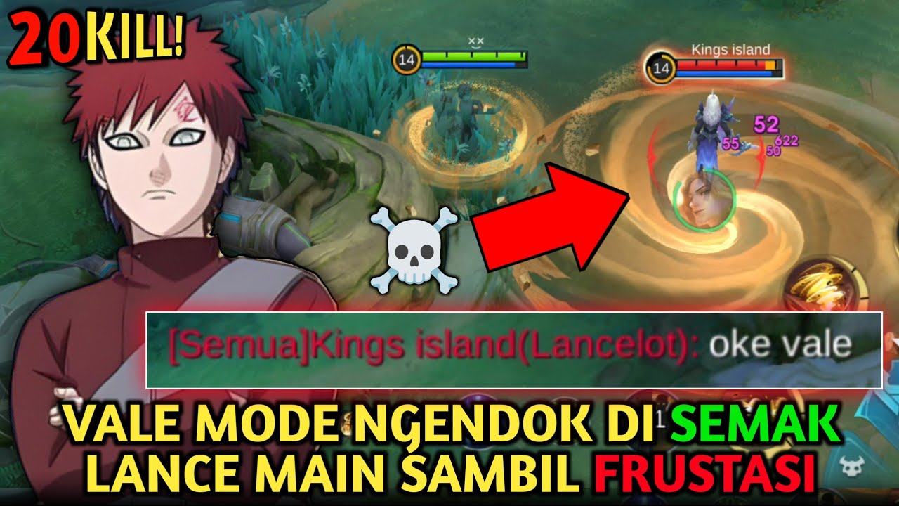 NGENDOK DI SEMAK SIKSA LANCELOT SAMPE FRUSTASI, OKE VALE? AUTO TAMBAH SIKSA SAMPE KENAMENTAL