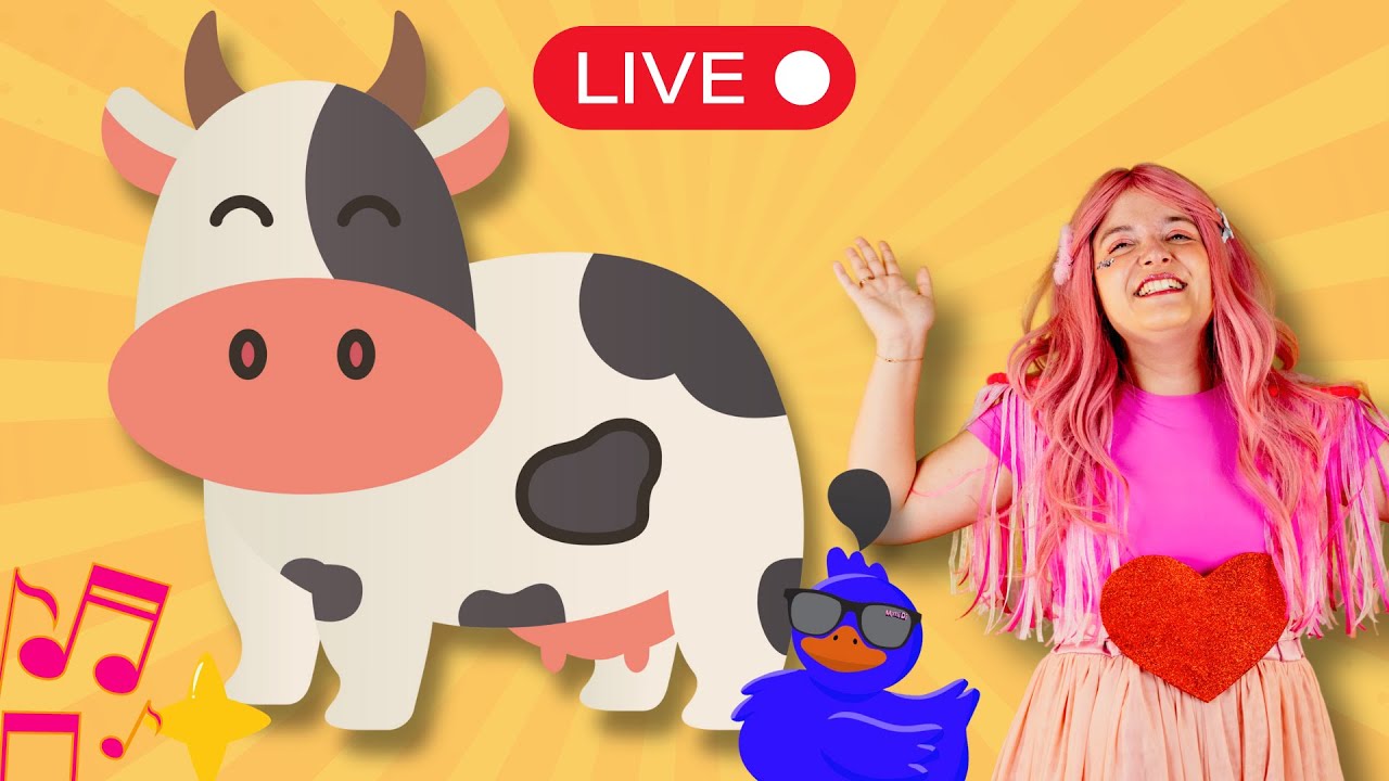 Las Mejores Canciones Infantiles en Vivo | Música para Niños, Bebés y Preescolar 🧡 💛 💚  DE MIMIDI ✨🌈
