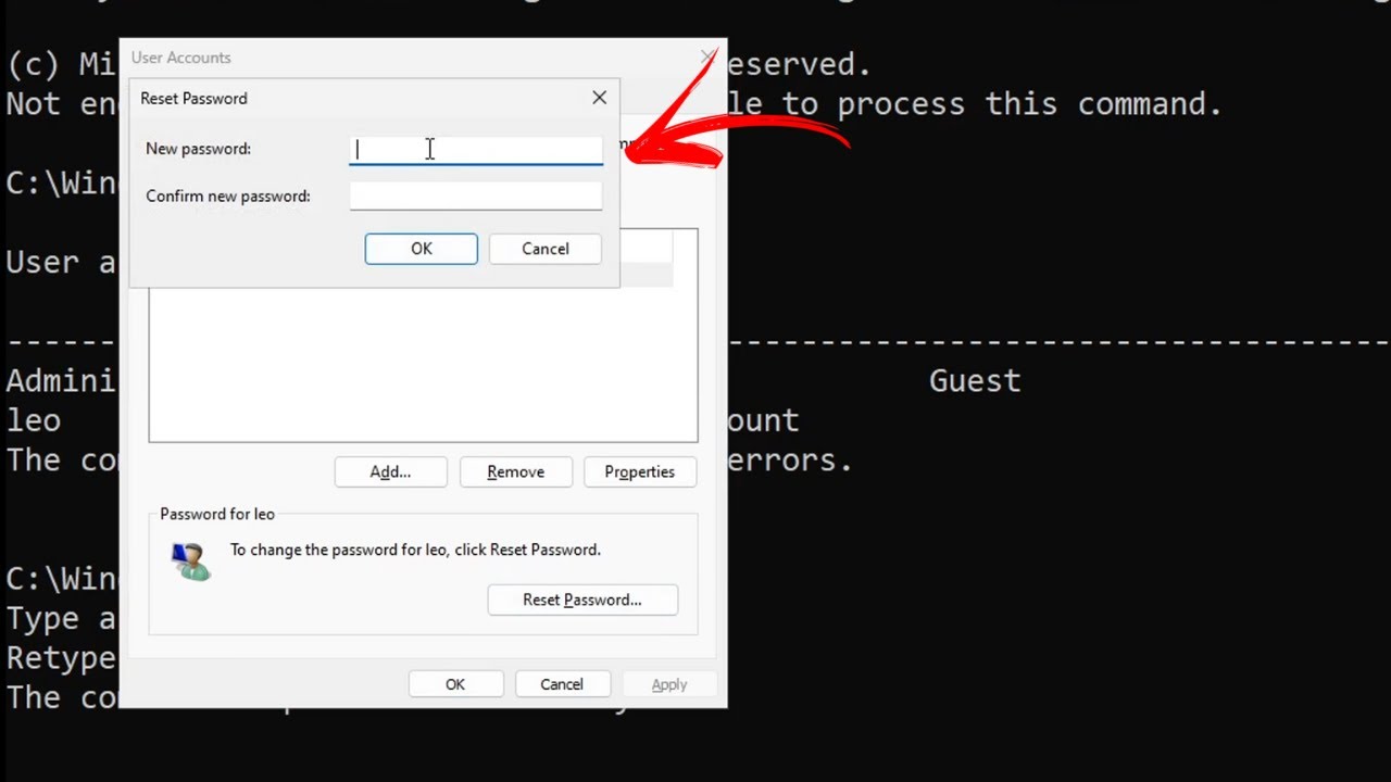 Como Resetar ( Remover ) A Senha Da Conta De Usu&aacute;rio Do Windows 11/10 Pelo CMD ( M&eacute;todo 2023 )