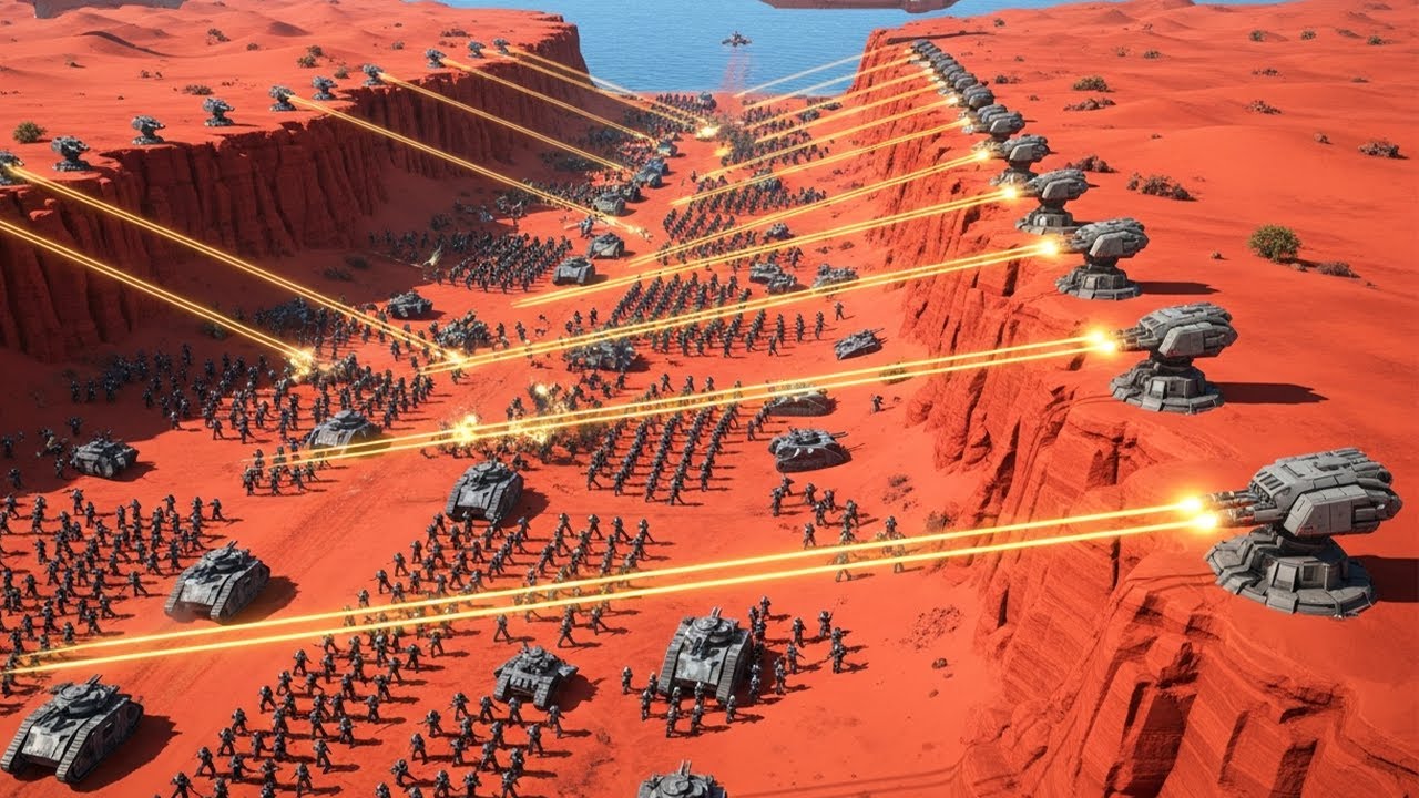 TSUNAMI of 3,000,000 Aliens & Demons vs T45 Shotgun Defense! UEBS 2