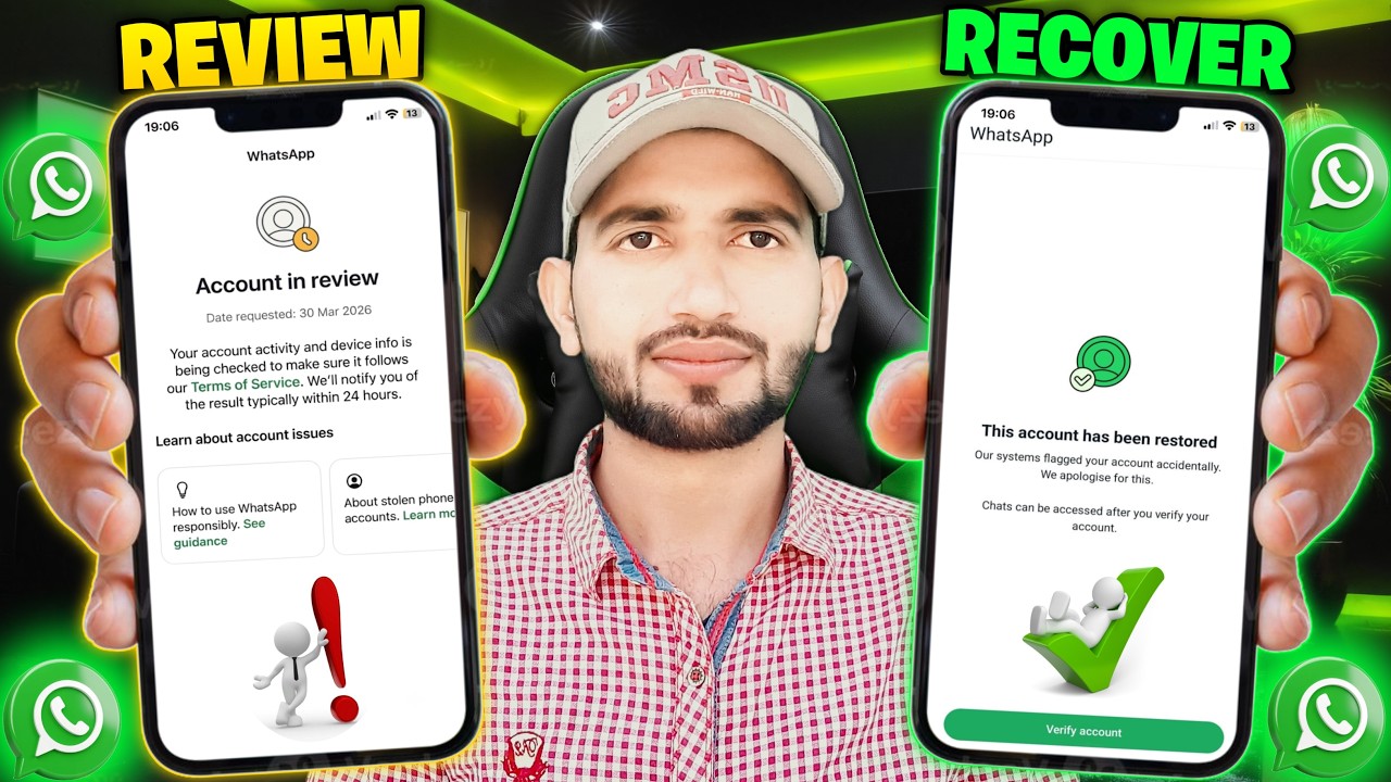 WhatsApp Account Banned Solution 2026 | WhatsApp Account in Review Problem Solved 🚫