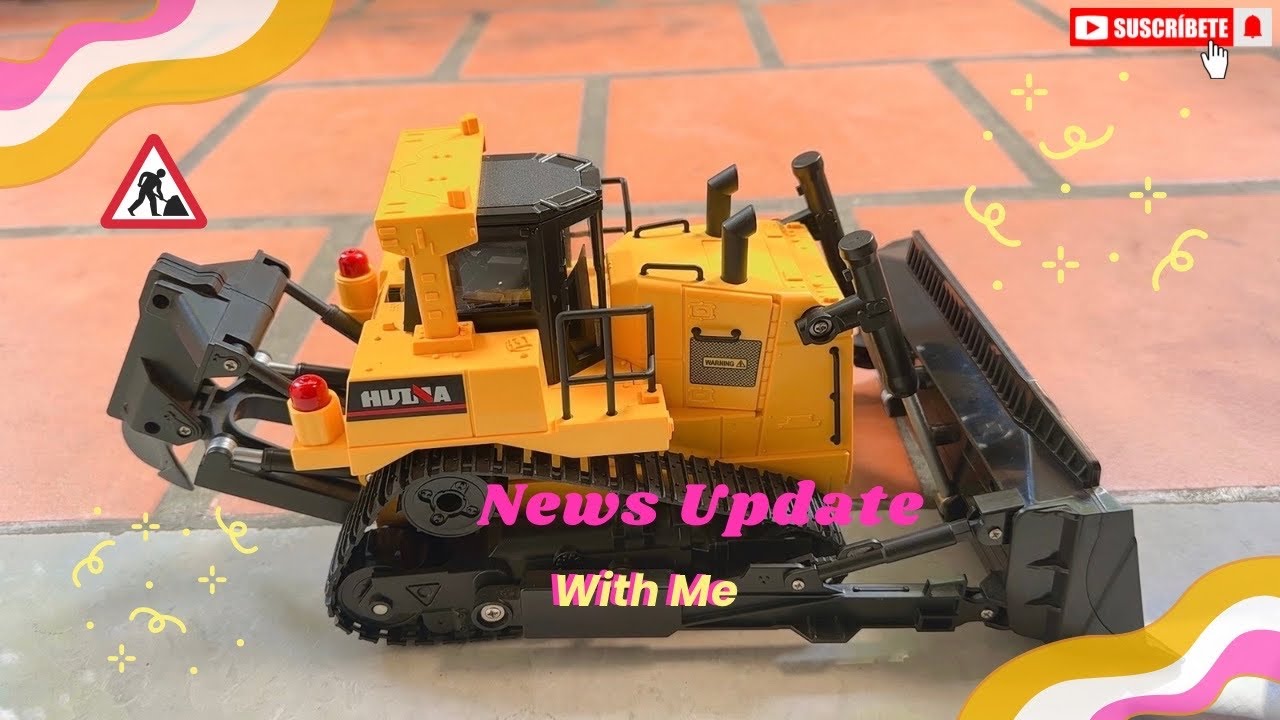 BULLDOZER HUiNA 1554 DiSASSEMBLY #bulldozer