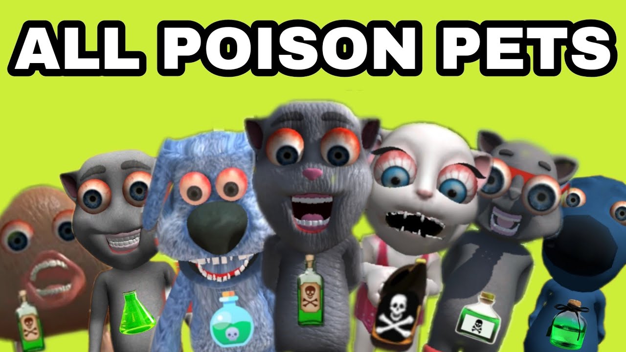 All Poison Pets | Talking Juan Maria Pablo Joe Pablo 2 Juan 2 Peu RTX