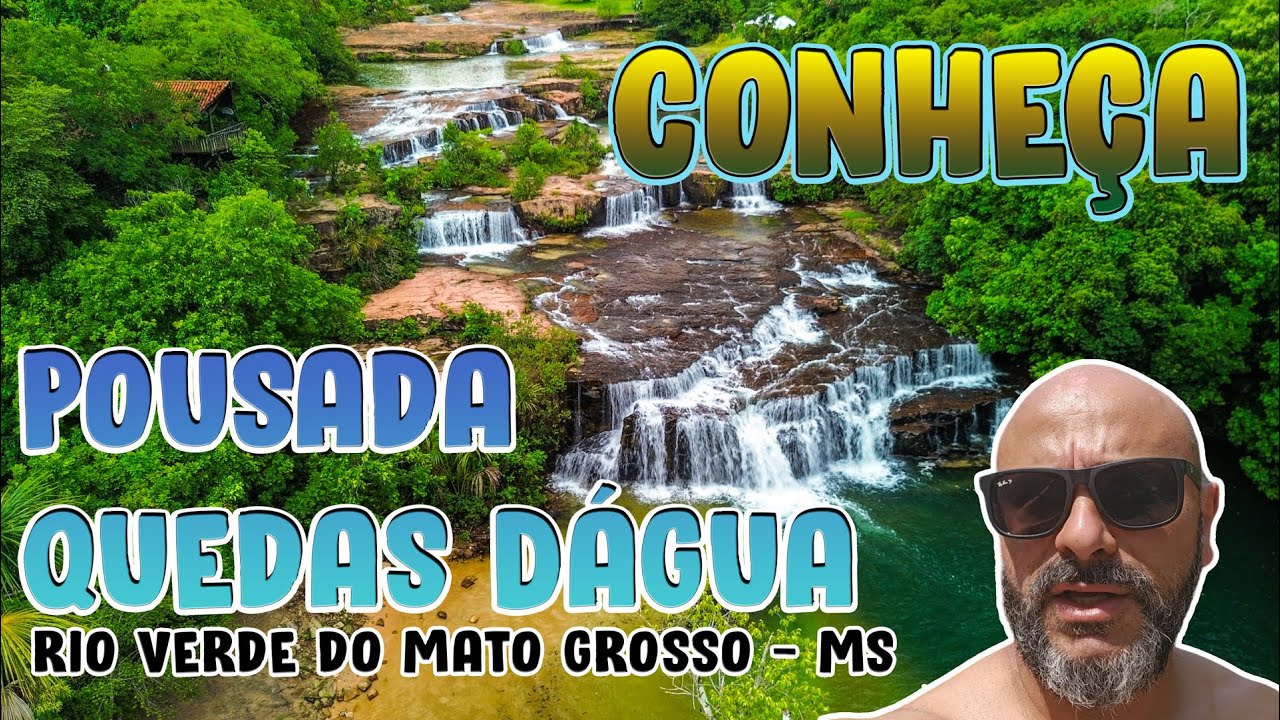 Conheci a Pousada Quedas Dágua em Rio Verde do Mato Grosso Ms