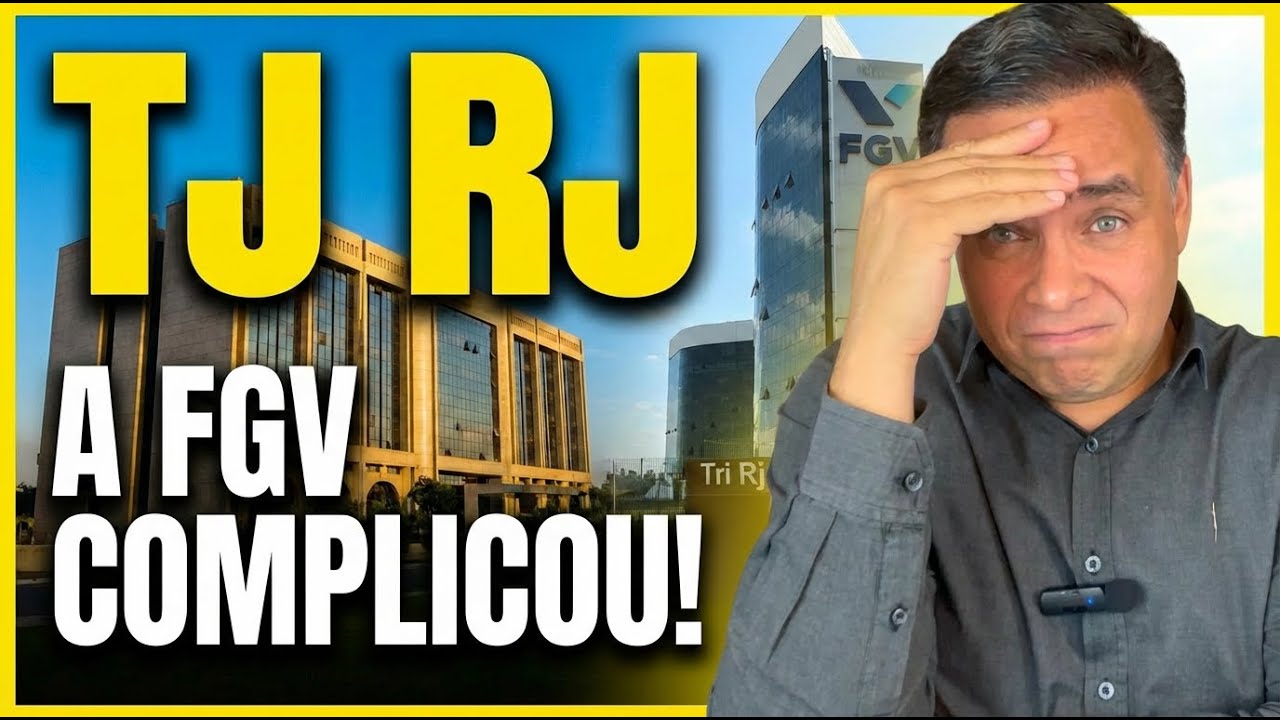 CONCURSO TJ RJ l MINHAS CONSIDERAÇÕES SOBRE O CAOS