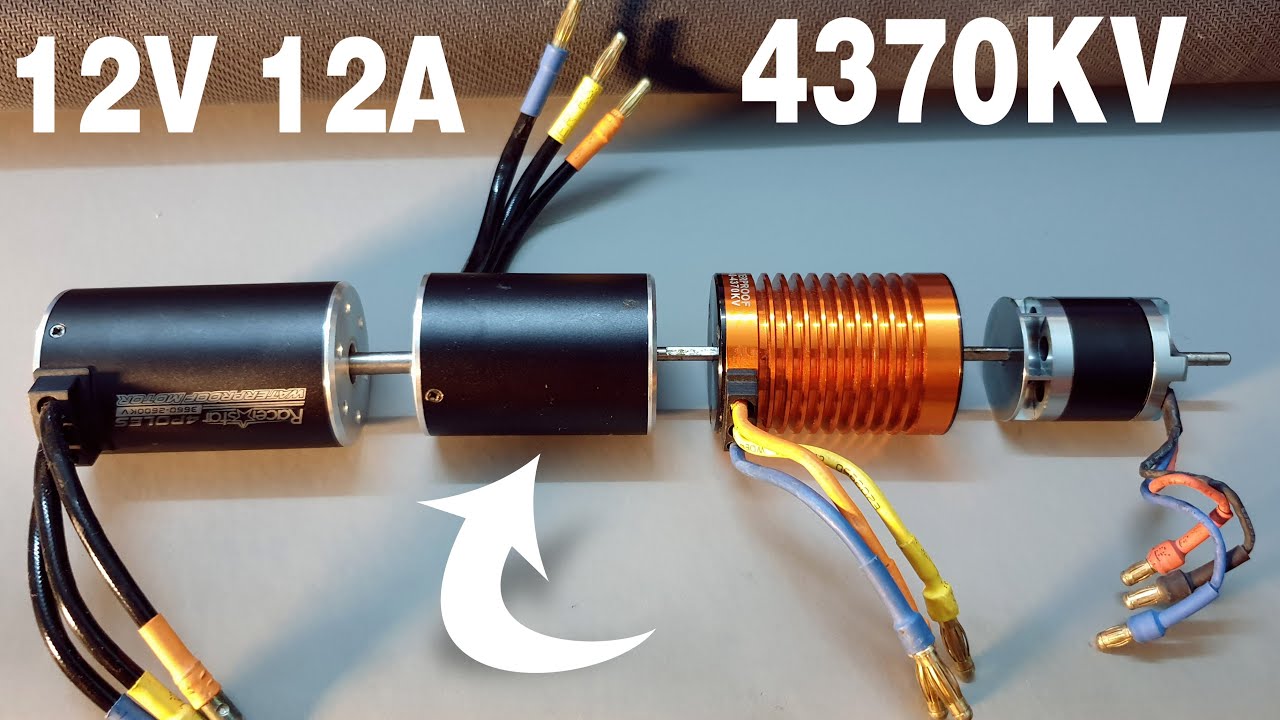 😱 Chạy thử tất cả các loại MOTOR 3 pha với nguồn 12V 12A CẢNH BÁO có thể cháy loa khi xem video này😂