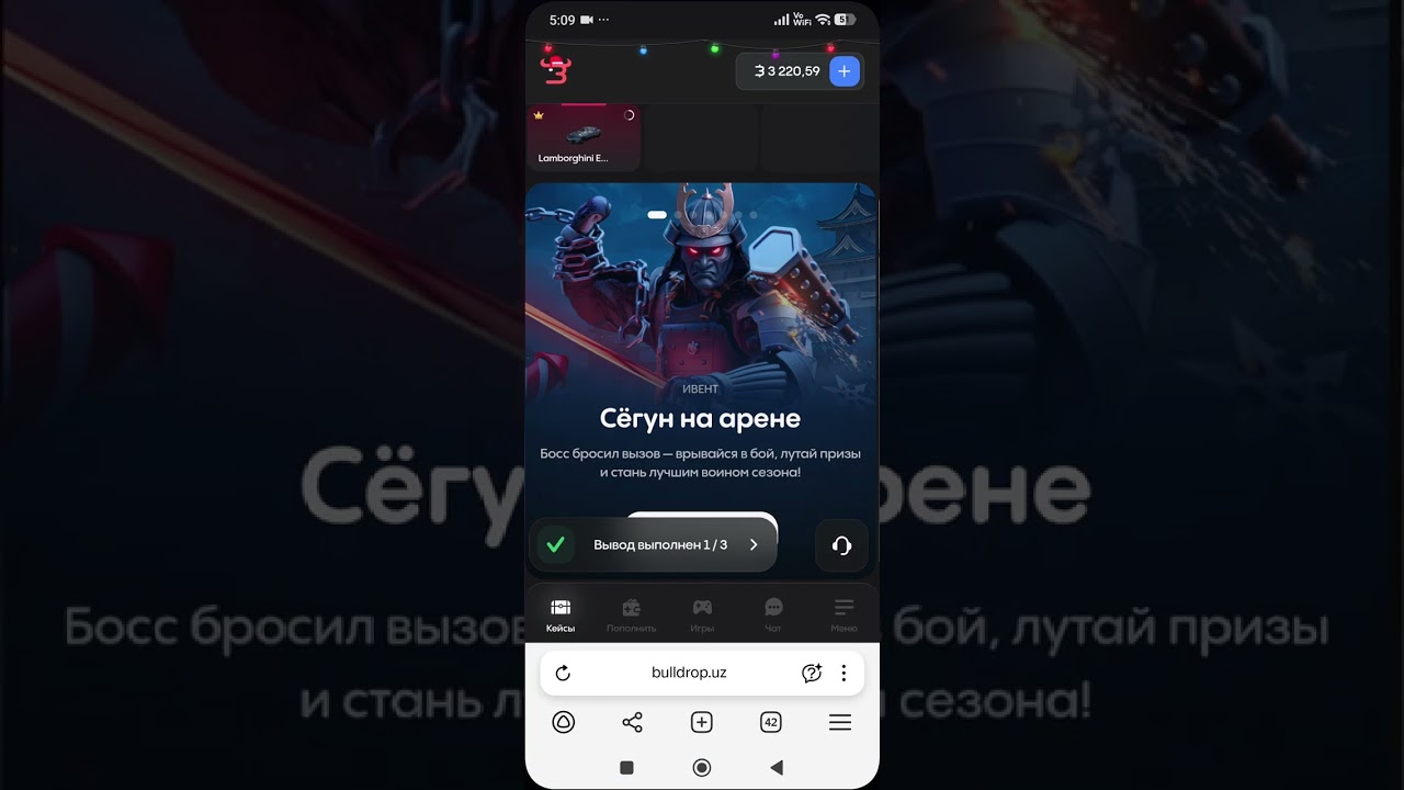 BULLDROPNI BANKIROT ⛔ QILDIM 🤯 VA DAVOMI VEDIODA 🤯