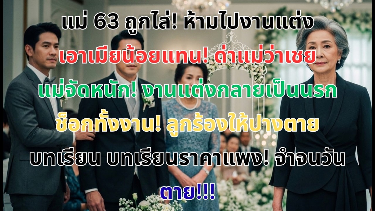 ลูกชายอายแม่วัย 63 ไล่ออกจากบ้าน แต่สิ่งที่แม่ทำคืนนั้นทำให้เขาจำไปตลอดชีวิต