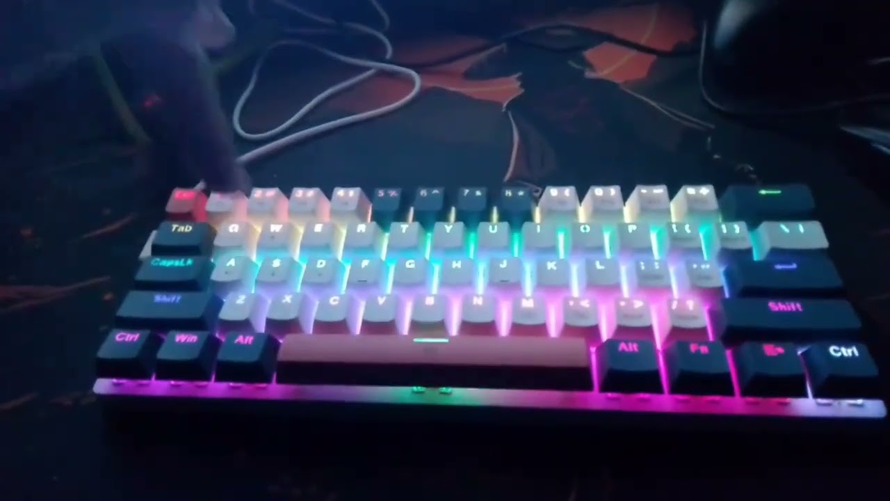 K500 B61 Como Alterar RGB