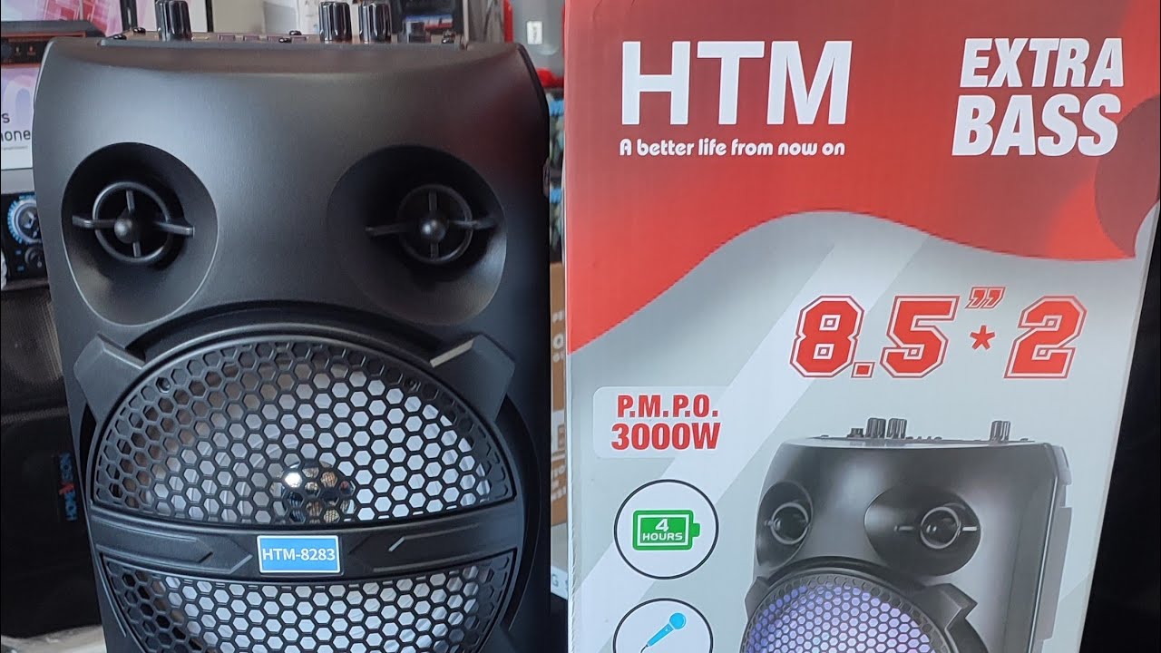 HTM - 8283 party Box speaker