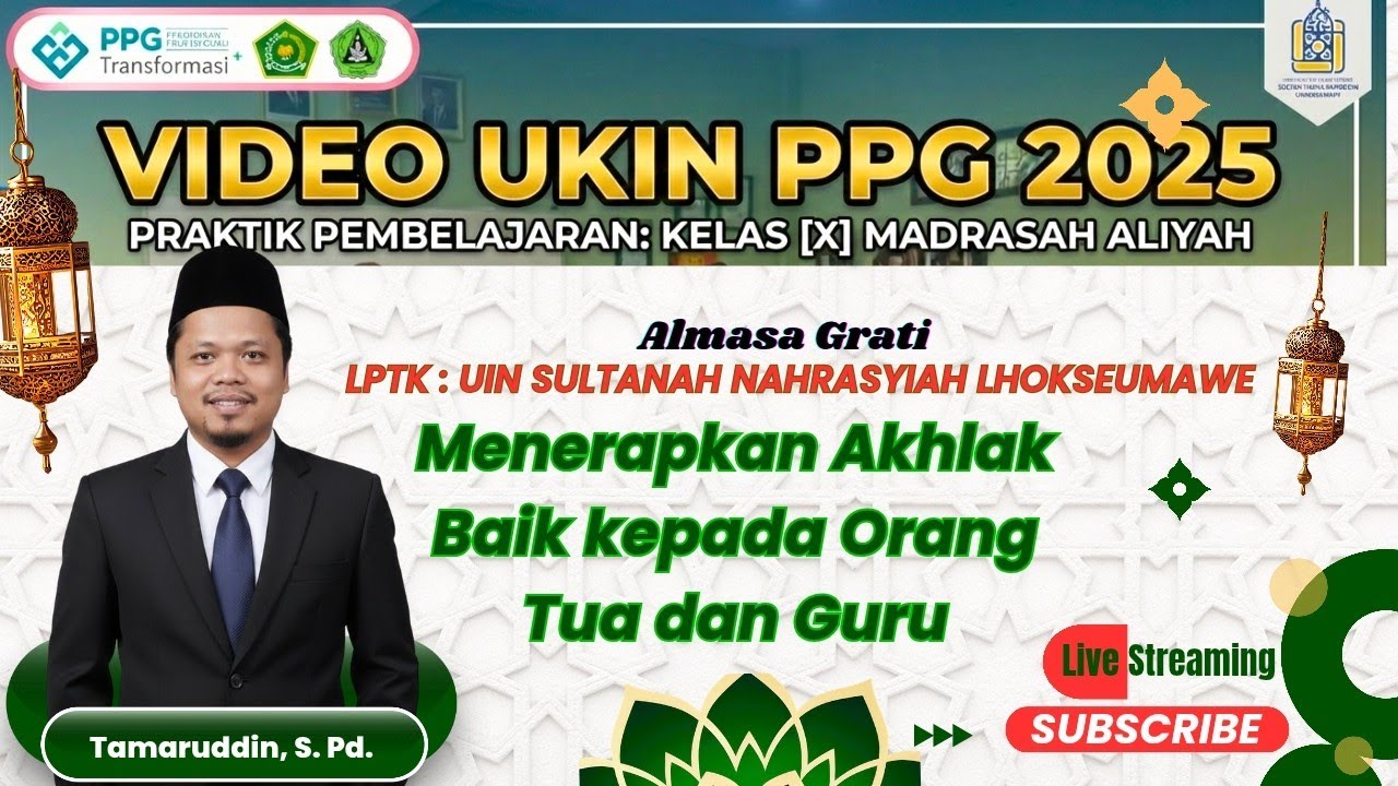 𝙑𝙞𝙙𝙚𝙤 𝙐𝙠𝙞𝙣 𝙋𝙋𝙂 𝘿𝙖𝙡𝙟𝙖𝙗 𝘽𝙖𝙩𝙘𝙝 𝙄𝙑 𝙩𝙖𝙝𝙪𝙣 2025 𝙐𝙄𝙉 𝙎𝙐𝙇𝙏𝘼𝙉𝘼𝙃 𝙉𝘼𝙃𝙍𝘼𝙎𝙔𝙄𝘼𝙃 𝙇𝙃𝙊𝙆𝙎𝙀𝙐𝙈𝘼𝙒𝙀 