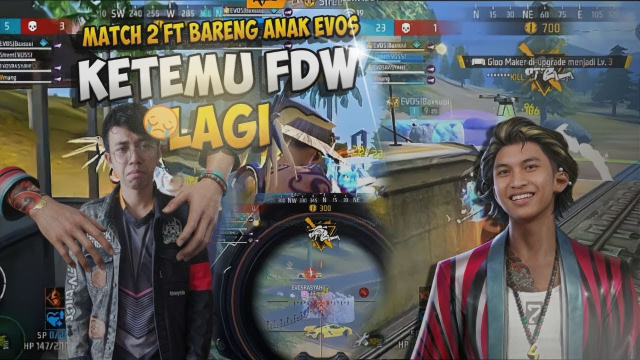 FAST TOUR BARENG EVOS RASYAH, KETEMU FDW DAN MR05 LAGI?!?!?!! | MATCH 2