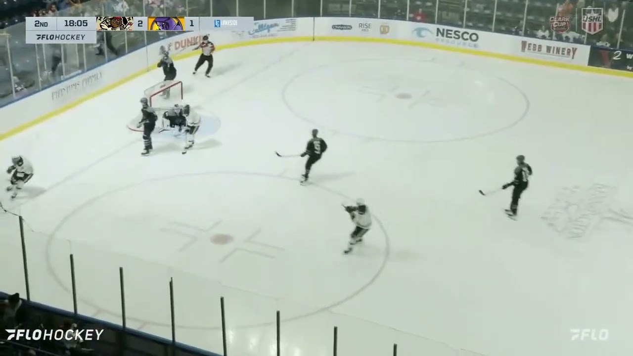 Clark Cup Playoffs 2nd Round: Muskegon Lumberjacks 6, Youngstown Phantoms 2