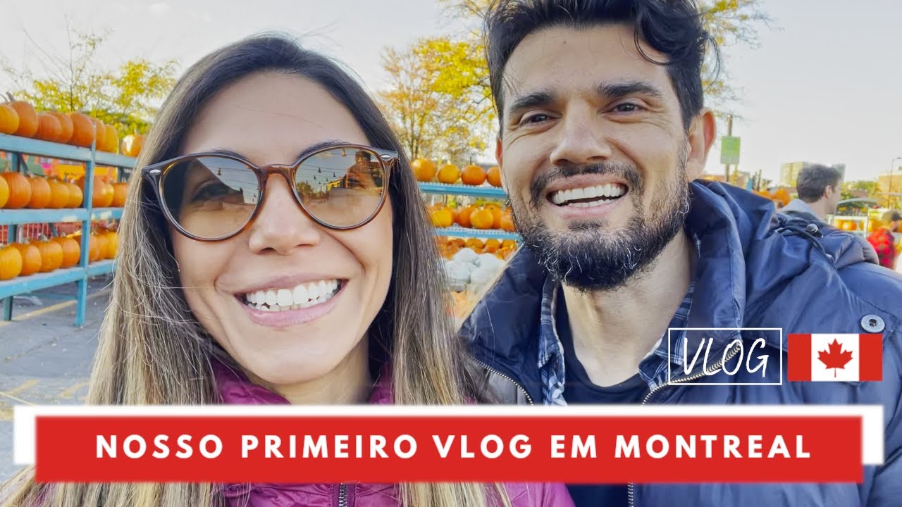VLOG 1: PRIMEIRO PASSEIO EM MONTREAL (CANADÁ)! Conhecendo a região do Atwater Market no outono 🍂