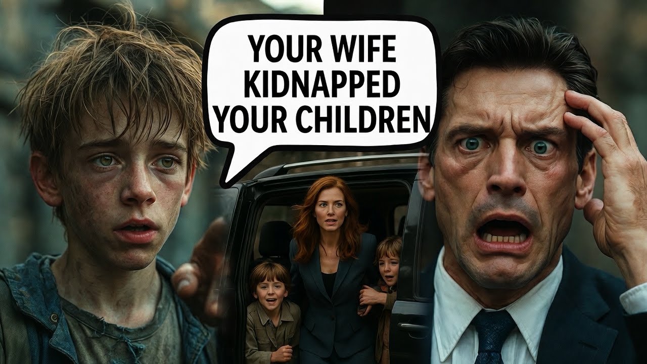 Your wife kidnapped your children,