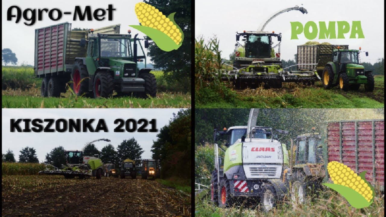 ㋡Kukurydza na kiszonkę 2021☆POMPA☆Usługi Agro-Met✔Fendt daje w palnik☆Jesień 2021㋡