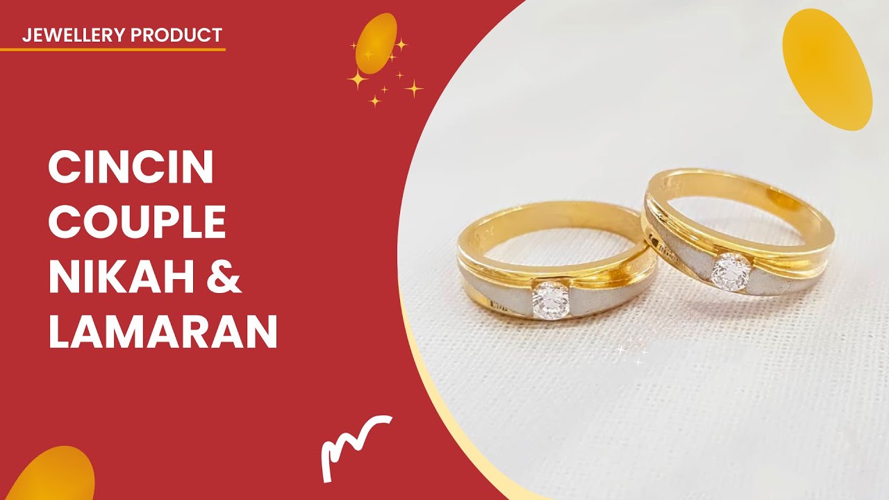 26 Cincin Couple Nikah dan Lamaran