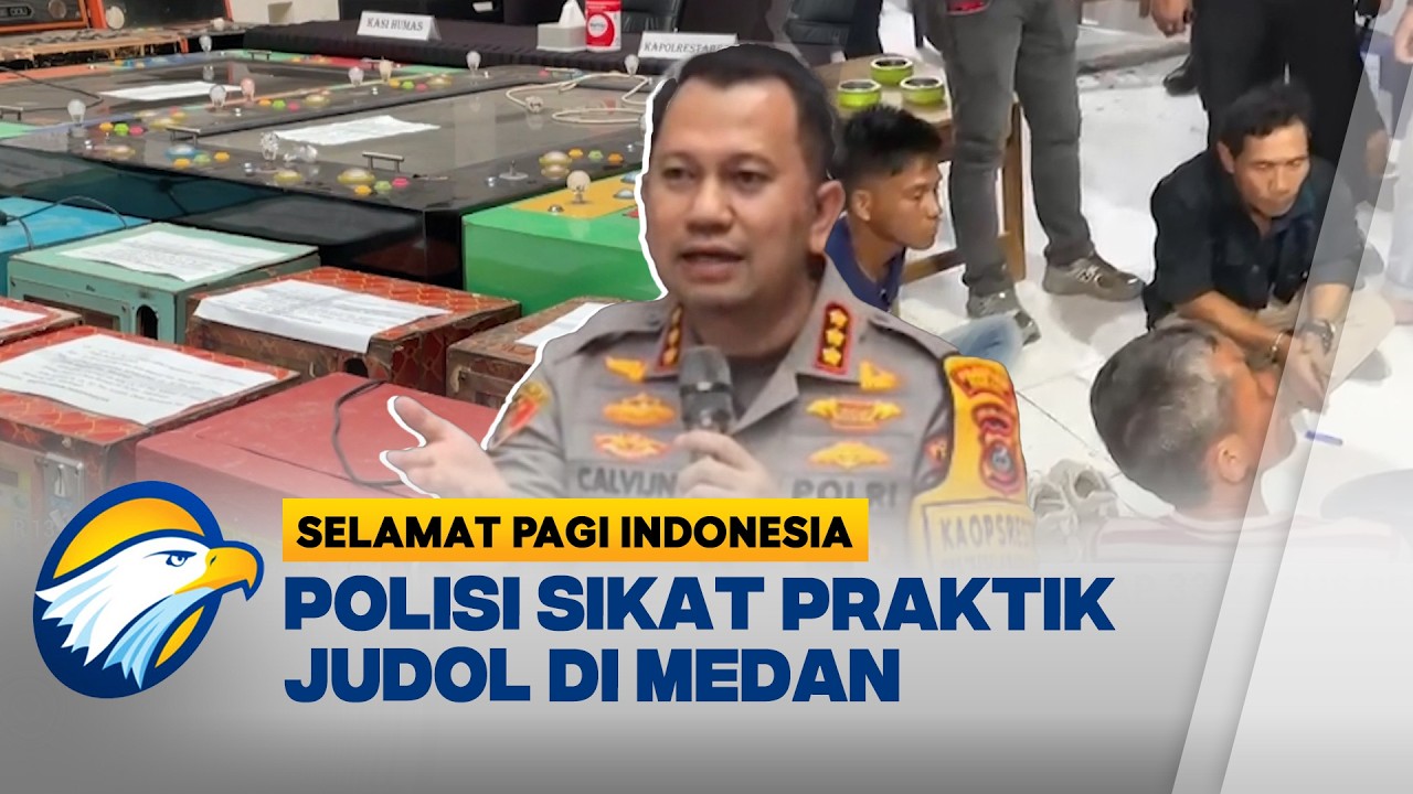 Polisi Berhasil Gerebek Markas Judol, Bandar dan Operator Ditangkap - [Selamat Pagi Indonesia]