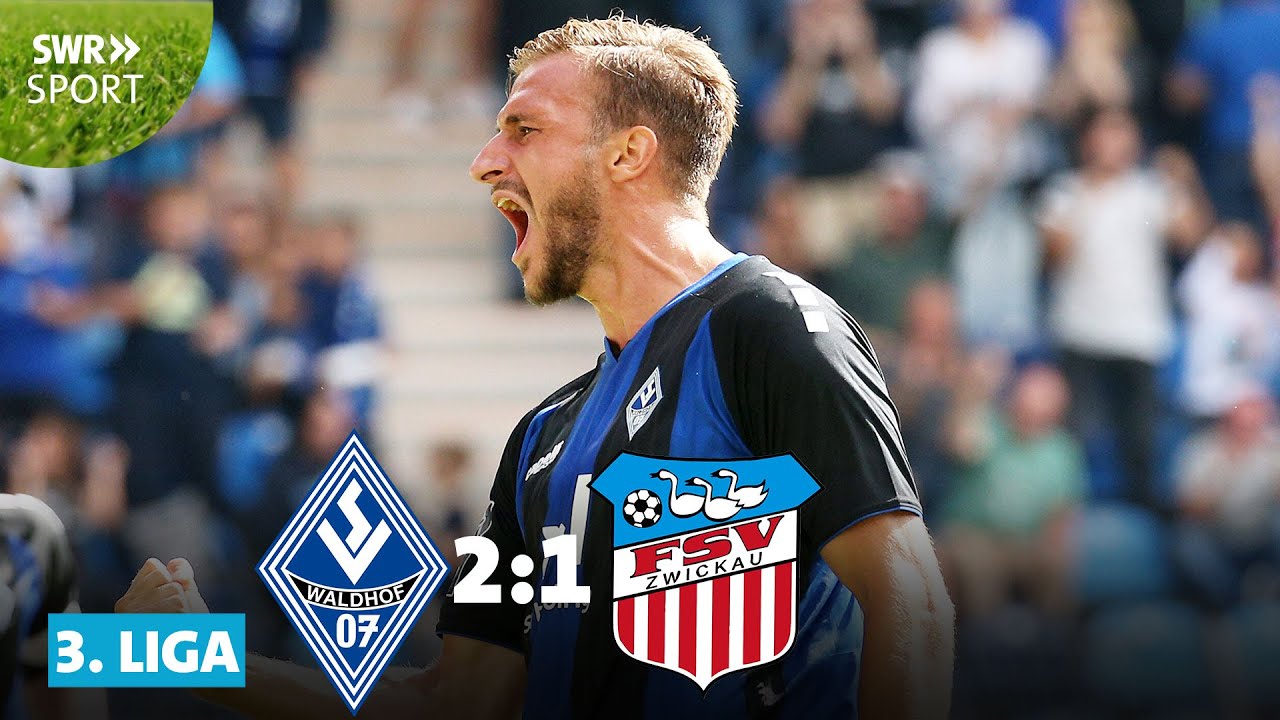 3. Liga: Sohm rettet 3 Punkte - Waldhof schlägt Zwickau | SWR Sport