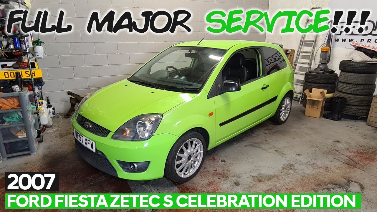 Full MAJOR SERVICE on my limited edition Ford Fiesta Celebration