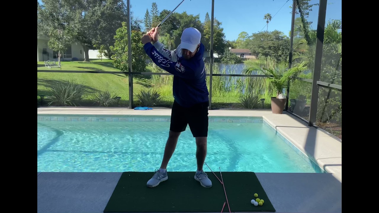 GOLF HALF SWING TO FULL SWINGS (see description)