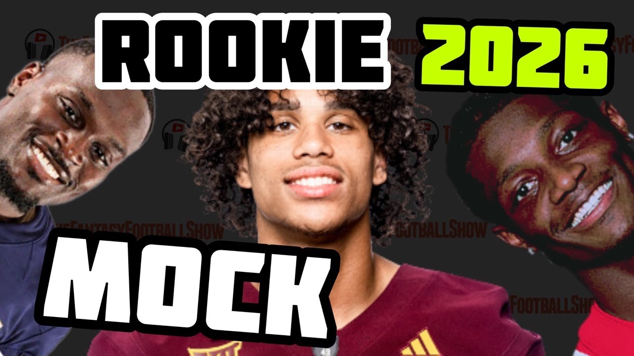 2026 Rookie Fantasy Football Mock Draft