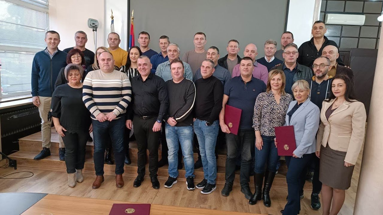 Konstitutivna sednica skupštine Sindikata kopova Kostolac