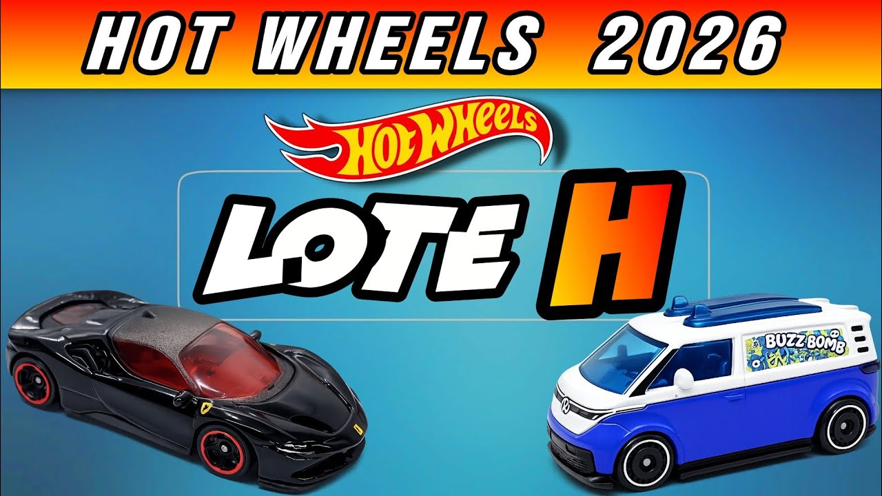 Hot Wheels Lote H - H Case 2026