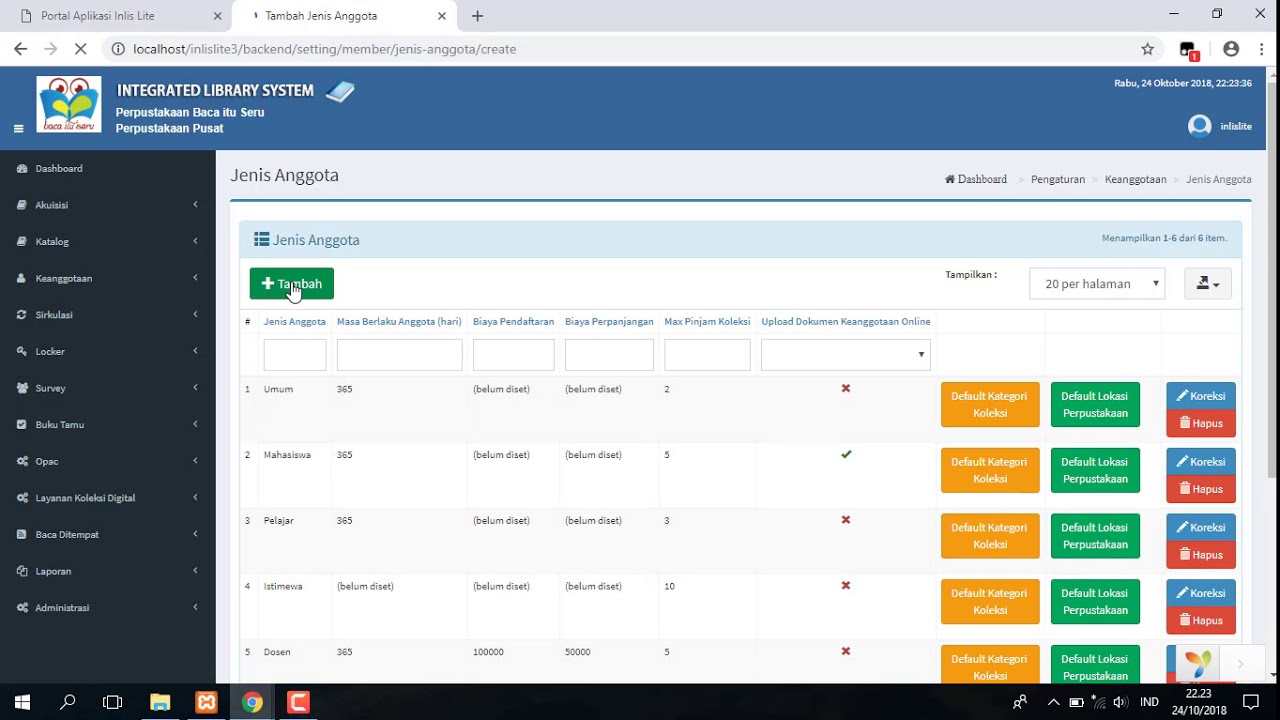 CARA MUDAH MENAMBAH TIPE ANGGOTA BARU PADA INLISLITE3