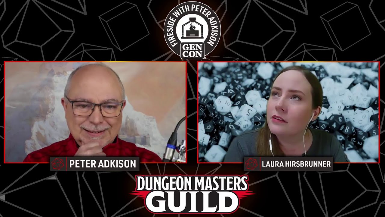 Laura Hirsbrunner | Fireside with Peter Adkison: New Voices in D&D