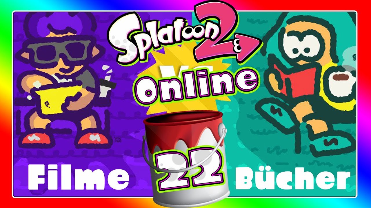 🔴 SPLATOON 2 ONLINE 🎨 Part 22: Splatfest - Filme vs. Bücher - Live