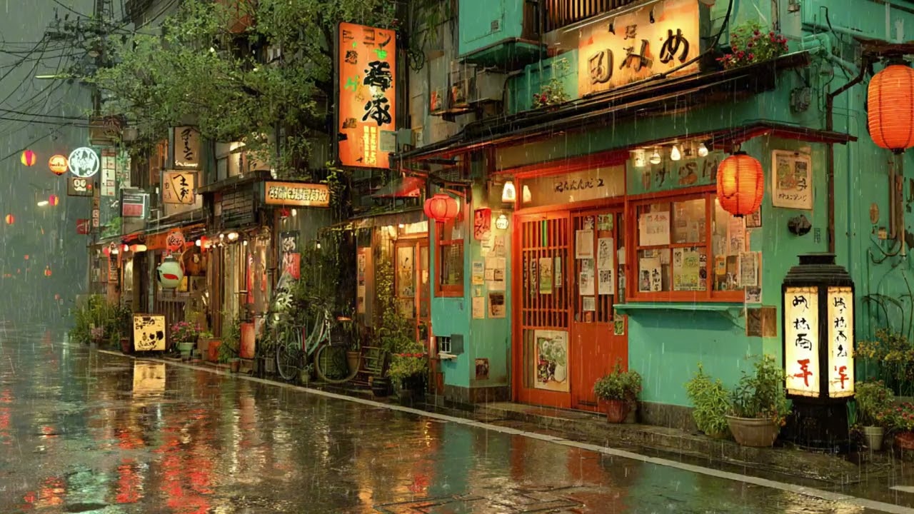 Floating Rain Aura ⛈️ | Serene / Lofi / Music ⛈️ Vapordrift | Soft Atmos for Rainy Thoughts