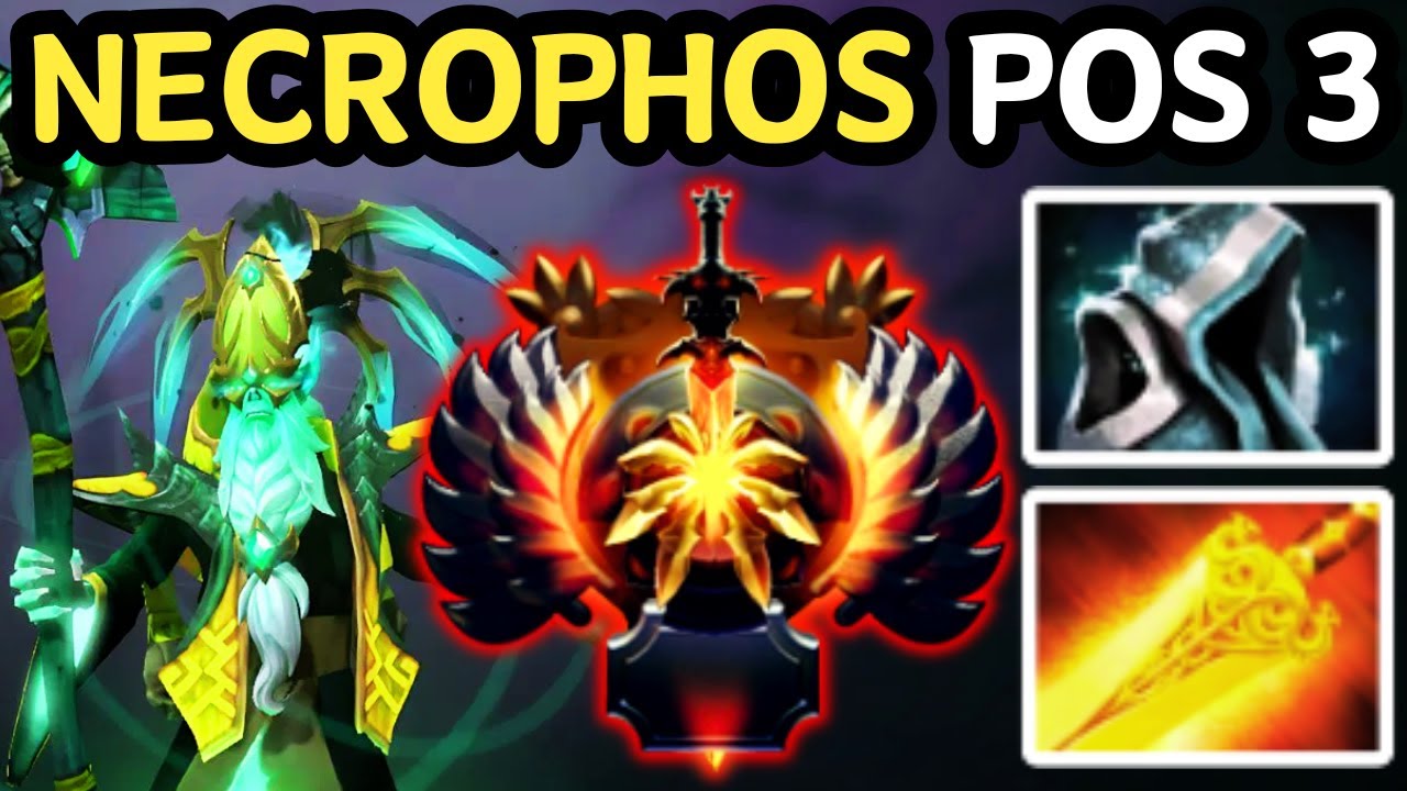 🔥 THE MOST ANNOYING HEALING MACHINE — NECROPHOS OFFLANE | DOTA 2 🔥