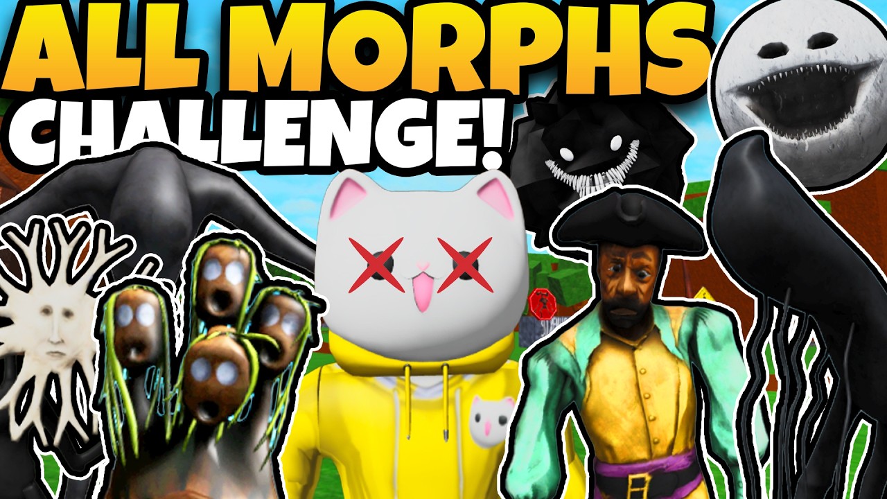 Сможем ли мы собрать ВСЕ морфы НЕ УМИРАЯ? Челлендж в SCP MORPHS